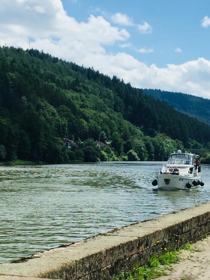 Neckarblick,Natur, Altstadt Hirschhorn Kültér fotó