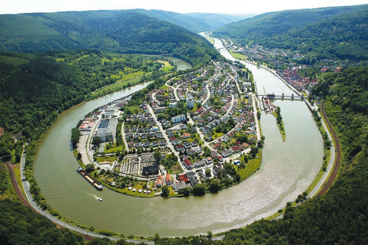 Neckarblick,Natur, Altstadt Hirschhorn Kültér fotó