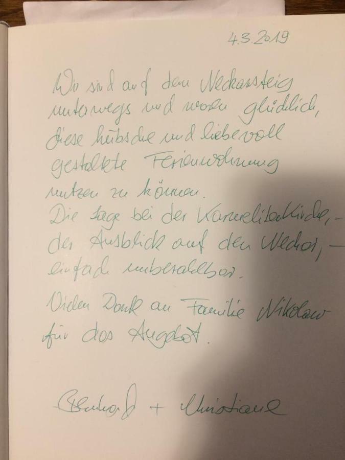 Neckarblick,Natur, Altstadt Hirschhorn Kültér fotó